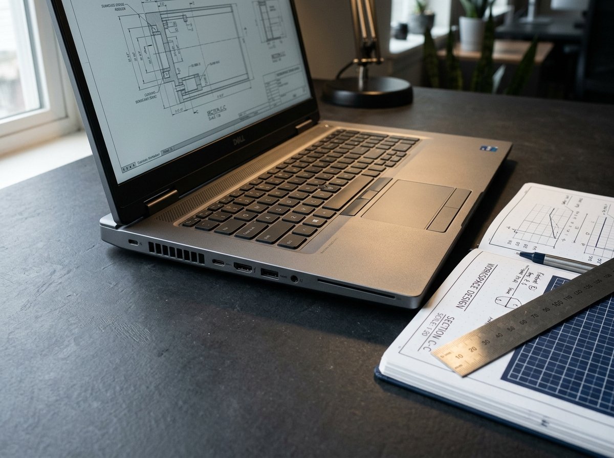 Detalle de puertos, teclado y chasis de nodo Dell Pro